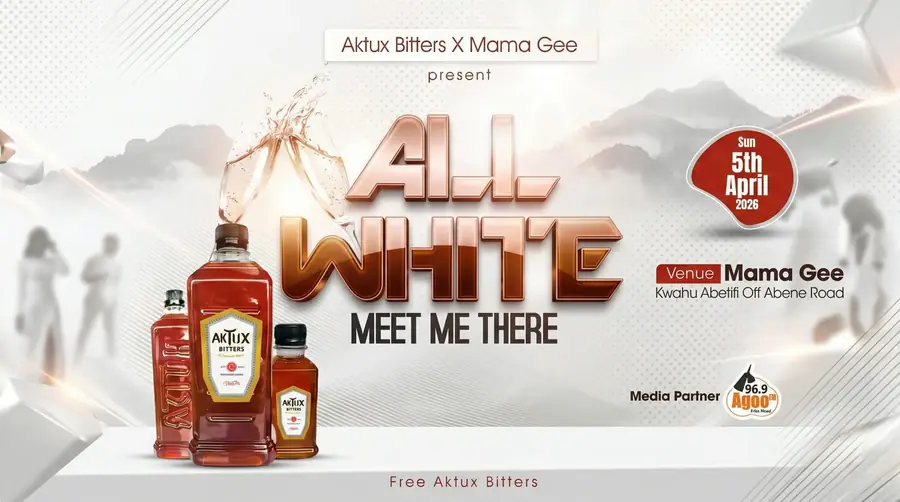 All White party poster