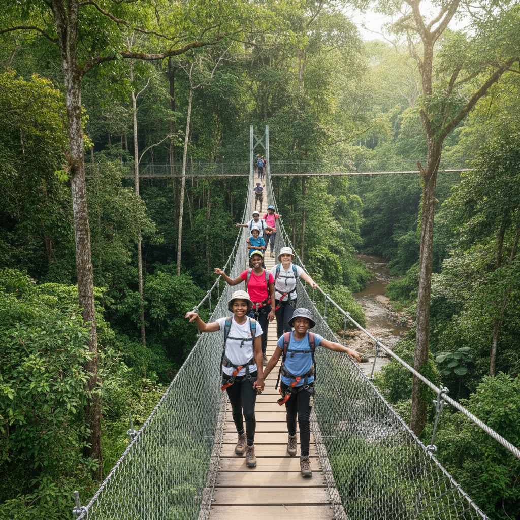 kwahu easter canopy walk Kwahu easter canopy walk